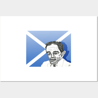 Alex Salmond Funny Cartoon Caricature 1 Posters and Art